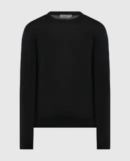 Canali: Чёрный свитер 