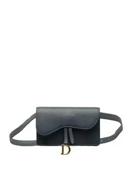 Christian Dior Pre-Owned: Голубая поясная сумка 