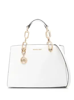 Michael Michael Kors: Белая сумка-шоппер 