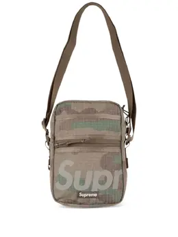 Supreme: Бежевая сумка 