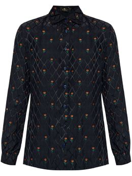 ETRO: Рубашка с растительным принтом 