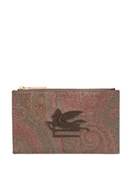 ETRO: Коричневый кошелёк 