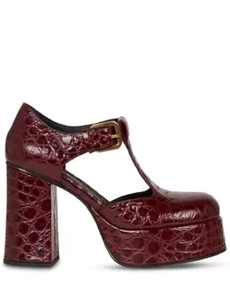 ETRO: Бордовые туфли 