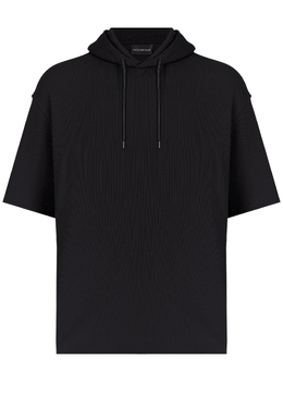 EMPORIO ARMANI: Чёрная футболка 