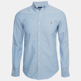 Polo Ralph Lauren: Голубая рубашка 