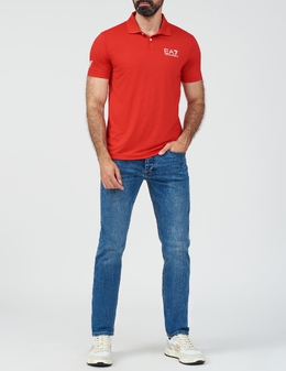 EA7 EMPORIO ARMANI: Червоні поло 