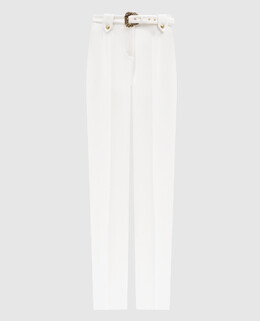 Versace Jeans Couture: Білі брюки 