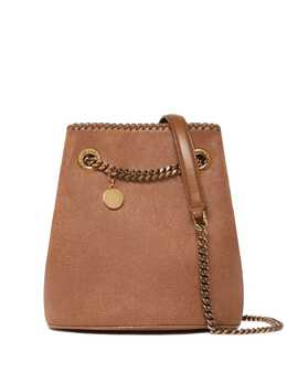 Stella McCartney: Коричневая сумка  Falabella