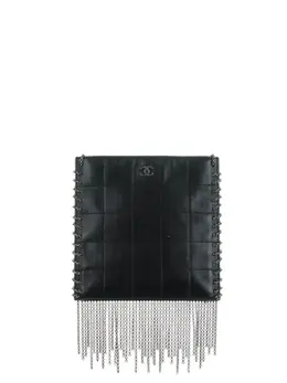 CHANEL Pre-Owned: Чёрная сумка через плечо 
