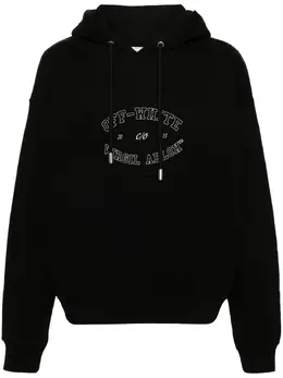 Off-White: Толстовка с принтом 