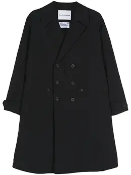 White Mountaineering: Двубортное пальто 
