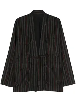Maharishi: Куртка в полоску 