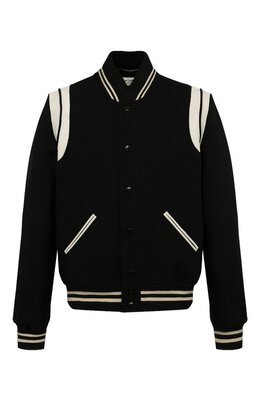 Saint Laurent: Куртка из шерсти 