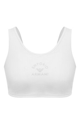 Emporio Armani: Белый бюстгальтер 