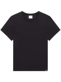 Courrèges: Хлопковая футболка 