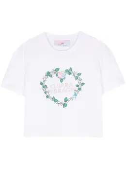 Chiara Ferragni: Хлопковая футболка 