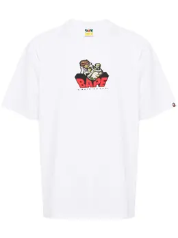 A BATHING APE®: Футболка с принтом 