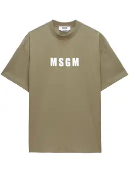 MSGM: Футболка с принтом 