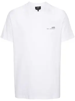 A.P.C.: Футболка с принтом 