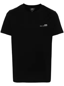 A.P.C.: Футболка с принтом 