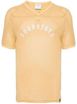 Courrèges: Футболка с принтом 