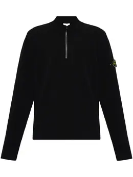 Stone Island: Свитшот  Compass из шерсти