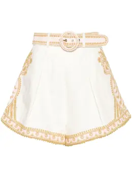 ZIMMERMANN: Льняные шорты 