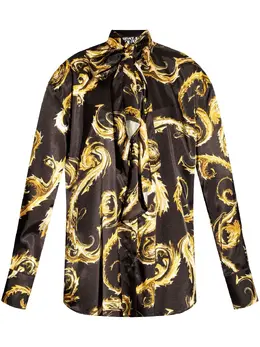 Versace Jeans Couture: Рубашка с принтом 