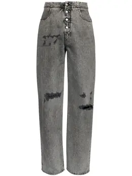 MM6 Maison Margiela: Рваные джинсы 