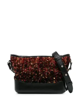 CHANEL Pre-Owned: Коричневая сумка через плечо 