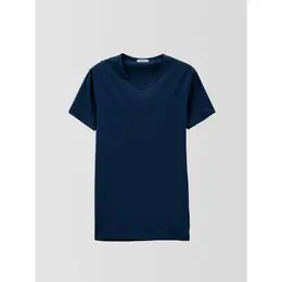 BIKKEMBERGS: Футболка с v-образным вырезом 