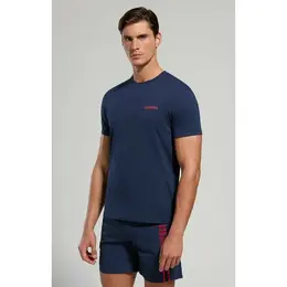 BIKKEMBERGS: Футболка в полоску 