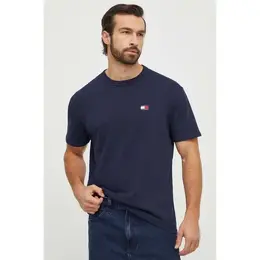 Tommy Jeans: Синяя футболка 