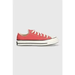 Converse: Красные кеды  Chuck 70 Ox