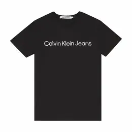 CALVIN KLEIN: Чёрная футболка 