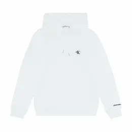 CALVIN KLEIN: Белая толстовка 