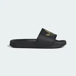 adidas: Чёрные шлёпанцы  Adilette Lite