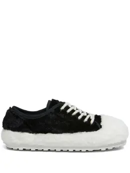 Marni: Чёрные кроссовки 