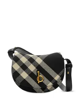 Burberry: Чёрная сумка 
