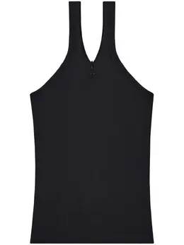 Courrèges: Чёрная майка 