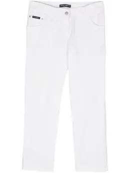 Dolce & Gabbana Pre-Owned: Джинсы со стразами 