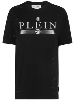 Philipp Plein: Футболка  Crystal со стразами