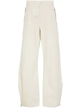 MM6 Maison Margiela: Хлопковые брюки 