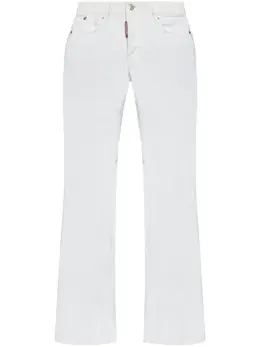 Dsquared2: Белые джинсы 