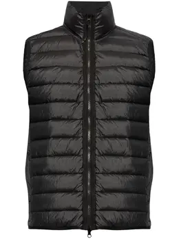 Stone Island: Чёрный жилет  Compass
