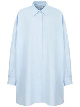 Maison Margiela: Хлопковая рубашка 