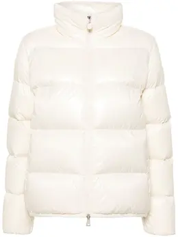 Moncler: Белая куртка 