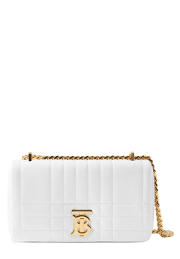 BURBERRY: Белая сумка 