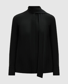 Valentino: Чорні блузки 
