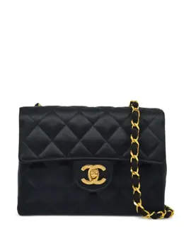 CHANEL Pre-Owned: Чёрная сумка 